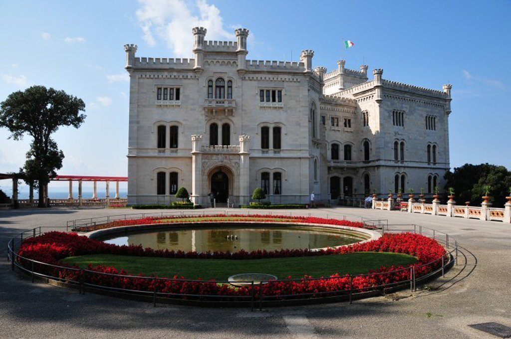 Il Castello di Miramare - com'era
