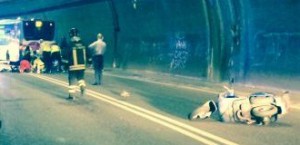 incidente galleria piazza goldoni 29.9.2014