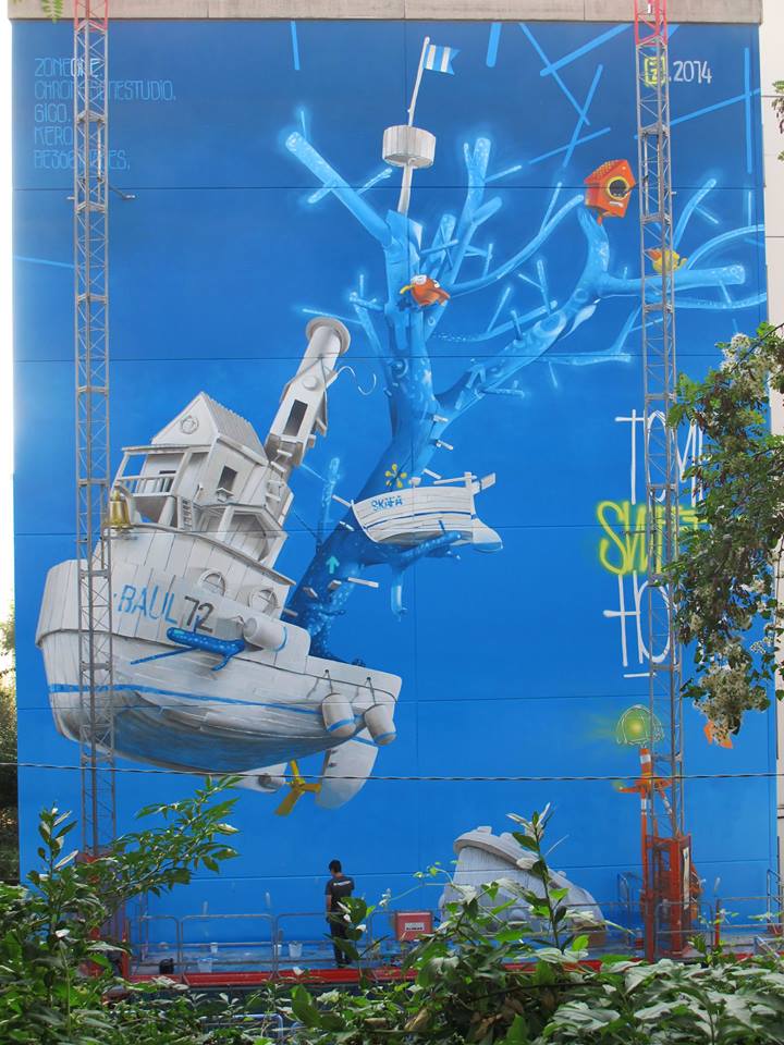 Un murales per “Trieste Piu’ Bella, Moderna e Vivibile”