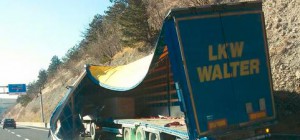 tir in superstrada 28.1.2015