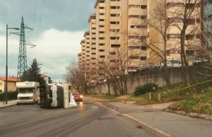 Bora camper ribaltato 6.2.2015 Alessandro Sosic