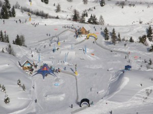 Zoncolan Snow park