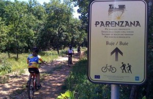 Parenzana in bicicletta