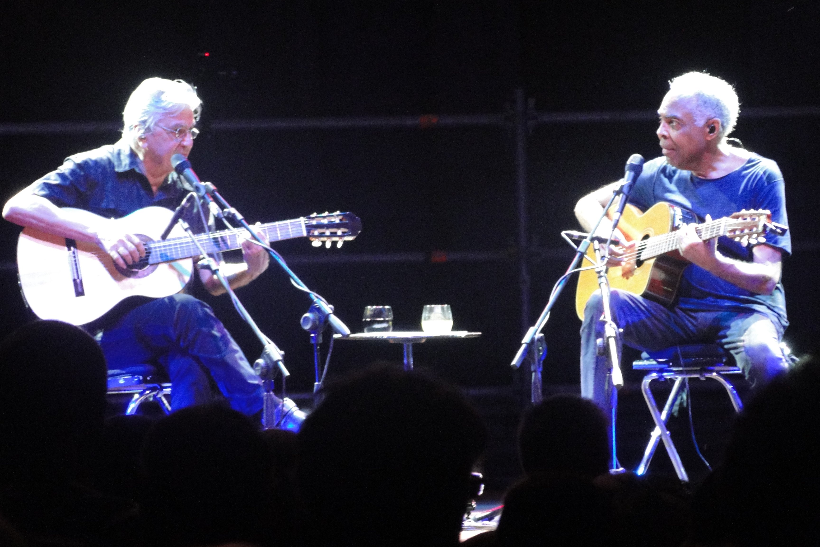 Caetano Veloso e Gilberto Gil, a Villa Manin una performance di un’intensita’ straordinaria