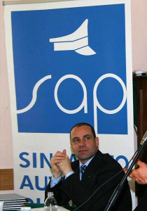 Il Segretario provinciale del SAP Trieste, Lorenzo Tamaro