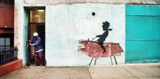 Bansky, Rodeo Cowboy Kid, New York