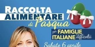 Fratelli d’Italia promuove la consueta “Raccolta alimentare”