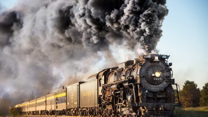 treno a vapore vintage zio coso