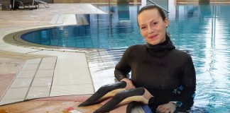 Record del mondo femminile per l’apneista capodistriana Alenka Artnik