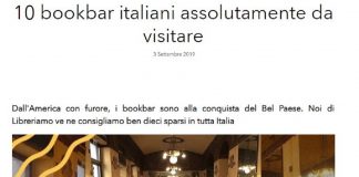 Caffè San Marco “tra i 10 bookbar italiani assolutamente da visitare”