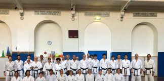 Buona riuscita per lo stage di karate in Via della Ginnastica
