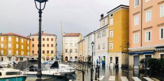 Alta marea Muggia, possibili allagamenti domenica mattina