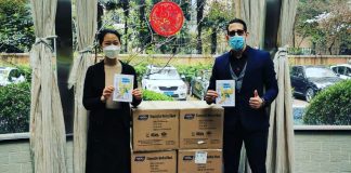 12.000 mascherine donate dai giovani friulani in Cina