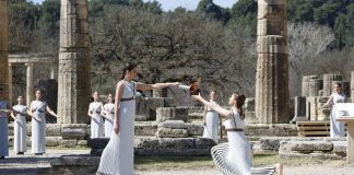 La fiamma olimpica per Tokyo 2020 è stata accesa: simbolo di pace