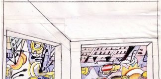 A New York una mostra virtuale sugli interni di Steinberg