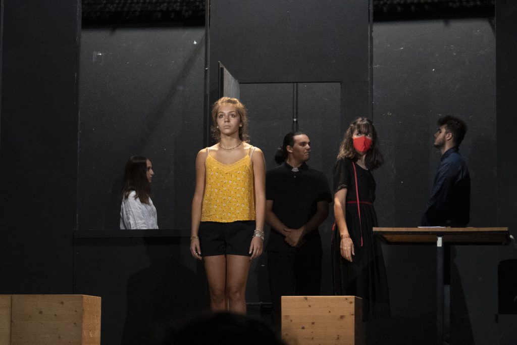 Margherita Della Marina (Piera Aiello) - Veronica Lucà (Rita) - - Nicolò Liva (prete) - Sofia Barbieri (Mafia) - Axel Cocozza (Nicola) Margherita Della Marina (Piera Aiello) - Veronica Lucà (Rita) - Nicolò Liva (prete) - Sofia Barbieri (Mafia) - Axel Cocozza (Nicola)