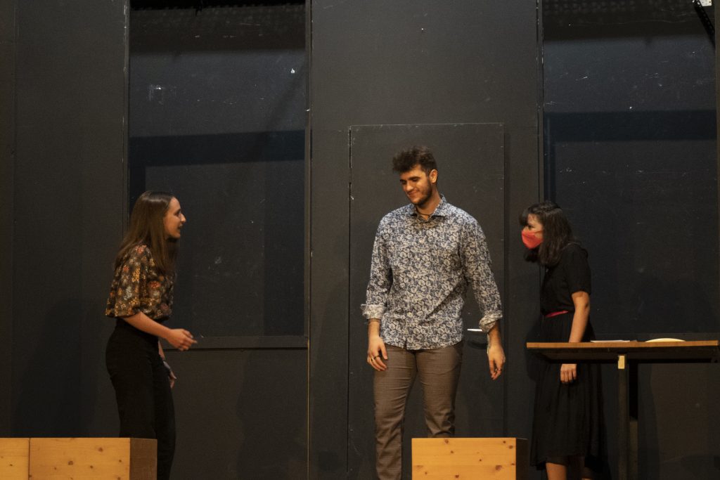 Margherita Della Marina (Piera Aiello) - Axel Cocozza (Nicola) - Sofia Barbieri (Mafia) - Margherita Della Marina (Piera Aiello) - Axel Cocozza (Nicola) - Sofia Barbieri (Mafia)