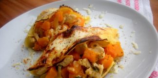 TAN Cucina: Crespelle ripiene di zucca e pollo