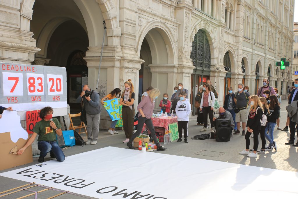 Friday For Future, piazza Unità d'Italia, Trieste Friday For Future, piazza Unità d'Italia, Trieste