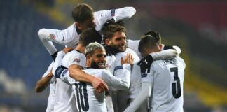 Nations League, l’Italia batte la Bosnia 0 a 2 e vola alle Final Four