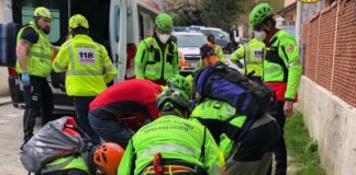 Cade in mountain bike: ferito in via Bonomea
