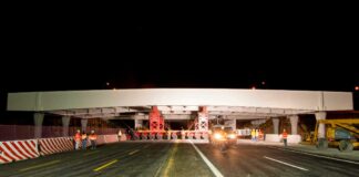 Autostrada A4, varata la campata centrale del cavalcavia del nodo di Portogruaro