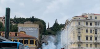 Trieste, sciopero generale, corteo, Campi Elisi, scontri, polizia, manifestazione