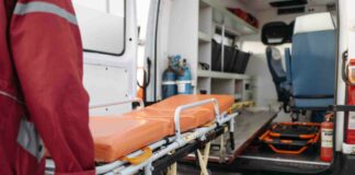 grave infortunio sul lavoro - ambulanza
