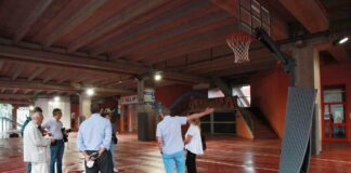 Trieste, inaugurato al “Rocco” il nuovo campo da basket
