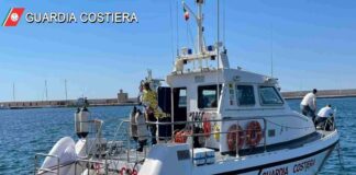 barca disalberata putì sdobba - intervento di soccorso guardia costiera
