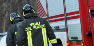 Vigili del fuoco - incendio Carso