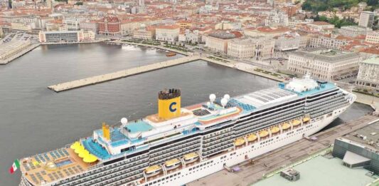 Trieste navi da crociera overtourism Trieste porto vecchio
