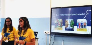 Imparare giocando a mangiar sano. Primo incontro alla Scuola elementare Gaspardis di Trieste Fondazione-Italiana-Fegato-Onlus_