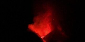 eruzioni vulcano etna