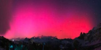 Dopo il maltempo lo spettacolo dell’aurora polare in Slovenia aurora boreale visibile dall'Italia per una fortissima tempesta solare