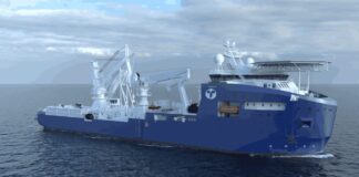 Fincantieri nave posa cavi