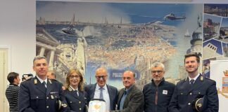 ASUGI defibrillatore Scuola Allievi Polizia Trieste