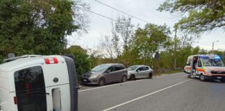 incidente stradale Devincina