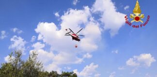 operazioni bonifica incendio lisert-monfalcone