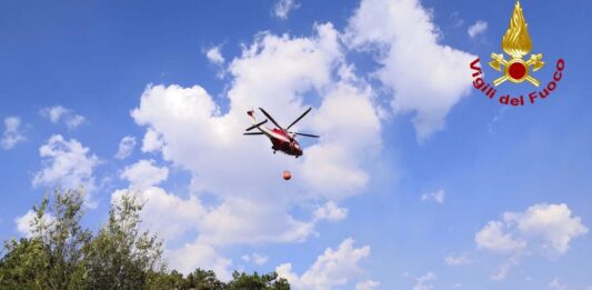 operazioni bonifica incendio lisert-monfalcone
