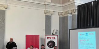 Apre “Spazio 11- Sala di attesa Solidale” in via Udine 11, un posto coperto dove far sostare le persone migranti e rifugiate spazio attesa solidale caritas migranti rotta balcanica