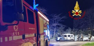 incendio Erta Sant'Anna - trieste