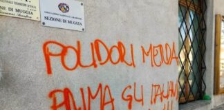 scritte oltraggiose contro il sindaco di Muggia Paolo Polidori