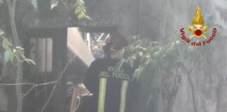 principi incendio vigili del fuoco