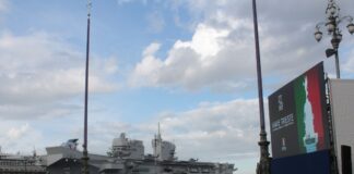 nave trieste, marina militare, ministro crosetto, gaza