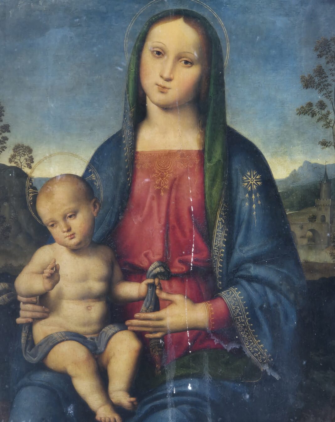 Quadro italiano presunto Perugino
