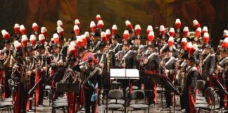 banda carabinieri, concerto, trieste, politeama rossetti