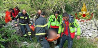 Carso triestino, Duino Aurisina, uomo disperso, Vigili del Fuoco, Soccorso alpino, ricerche notturne, salvataggio