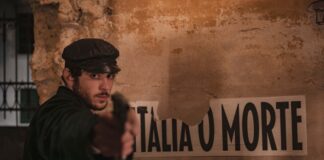 Alla festa della rivoluzione, recensione film, Arnaldo Catinari, Gabriele D’Annunzio, Riccardo Scamarcio, cinema italiano, Trieste cinema