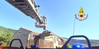 parapendista, Vigili del fuoco, intervento di soccorso, San Dorligo della Valle, Trieste, parapendio, incidente senza feriti